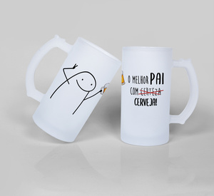 Caneca Frases que Pai Fala Bento Flork Feliz Dia Dos Pais